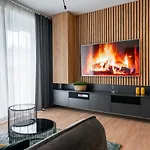 Nowe Centrum Lodzi - Perla Srodmiescia Apartmán *