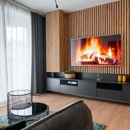 Nowe Centrum Lodzi - Perla Srodmiescia Daire *